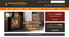 Desktop Screenshot of naturalheating.co.uk